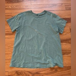 Lululemon All Yours Tee Tidewater Size 8